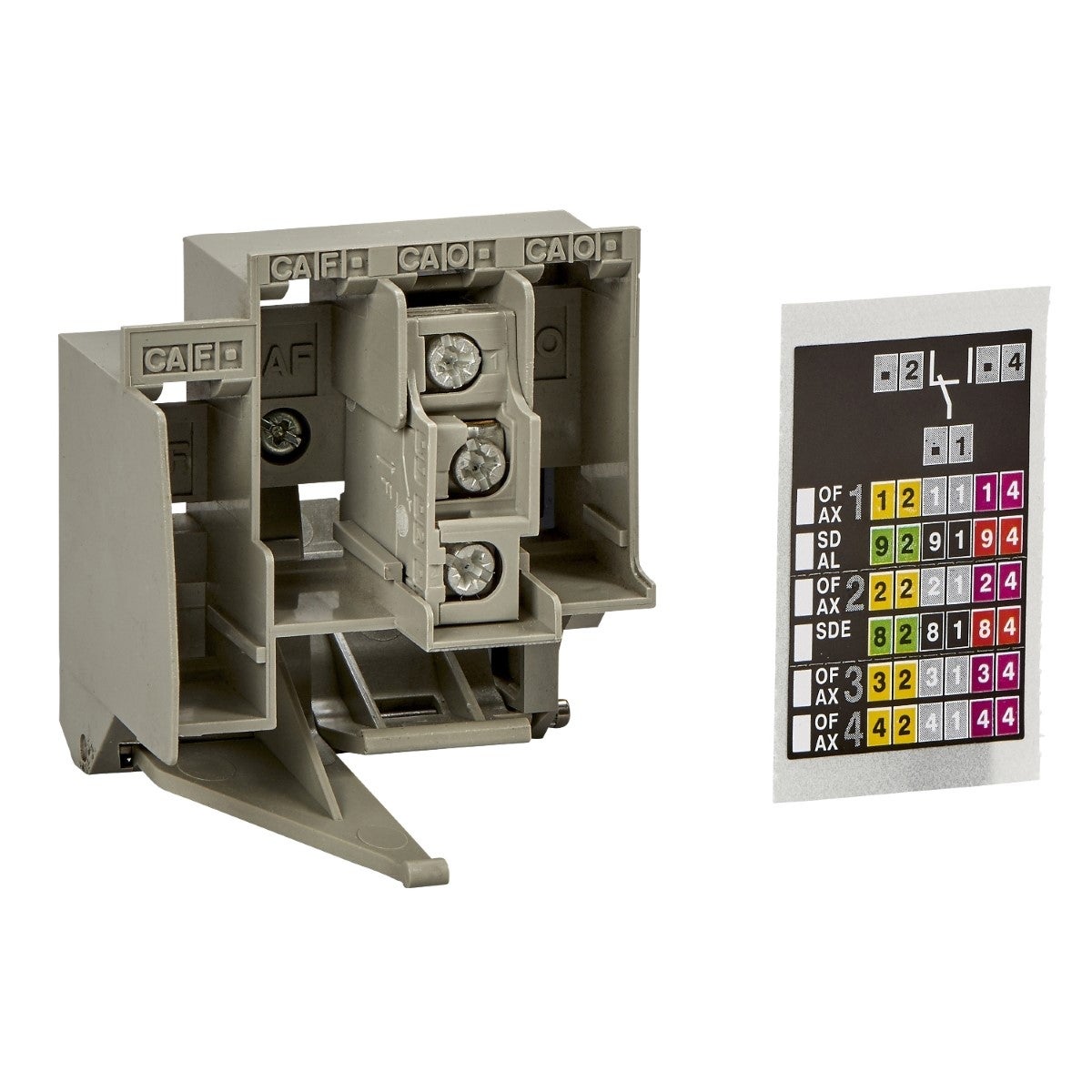 standard auxiliary contact, ComPact NS630b to NS3200, fixed, circuit breaker status SD, 1 changeover contact type