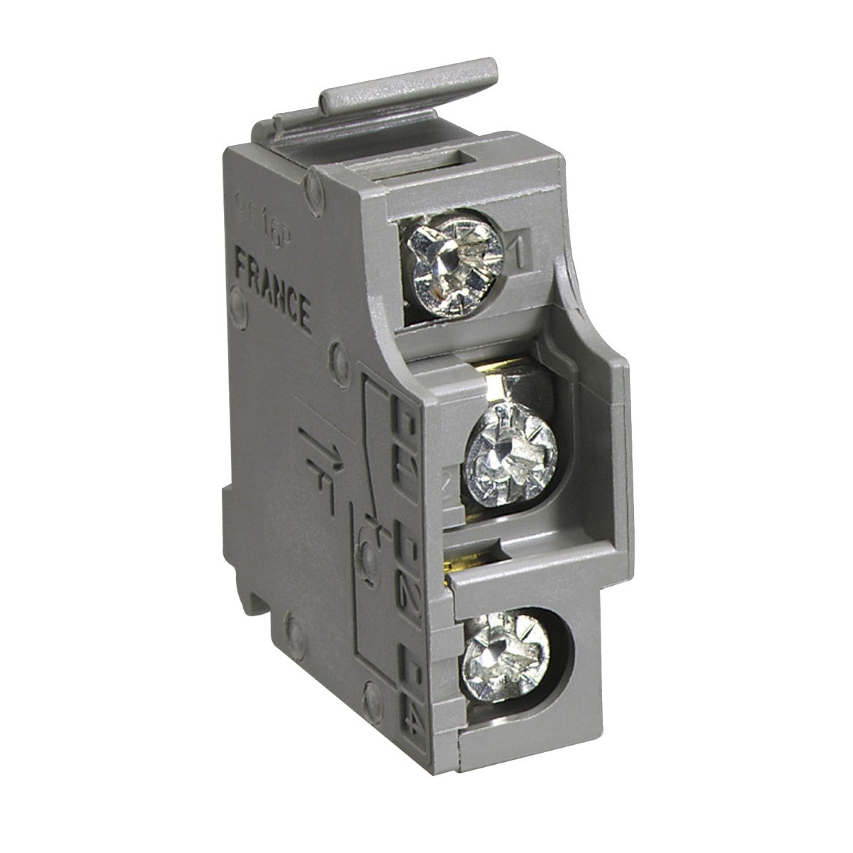 standard auxiliary contact, ComPact NS630b to NS3200, fixed, circuit breaker status OF, 1 changeover contact type