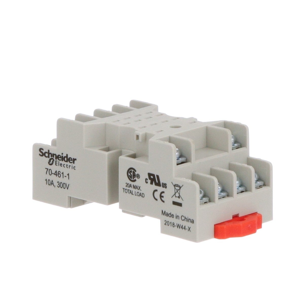 Socket, Harmony, for 782H 792 relays, 10A, 14 pins, screw clamp terminals, mixed contact