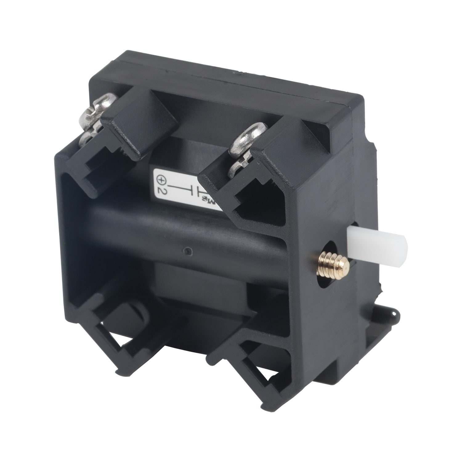 Contact block with protected terminals, Harmony 9001K, Harmony 9001SK, 240V, screw clamp terminal, power reed, hermetically sealed, 1NO