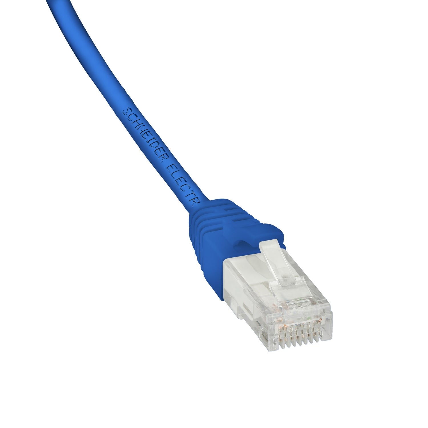 Patch cord, Actassi, Category 6, U/UTP, LSZH, 1 m, blue
