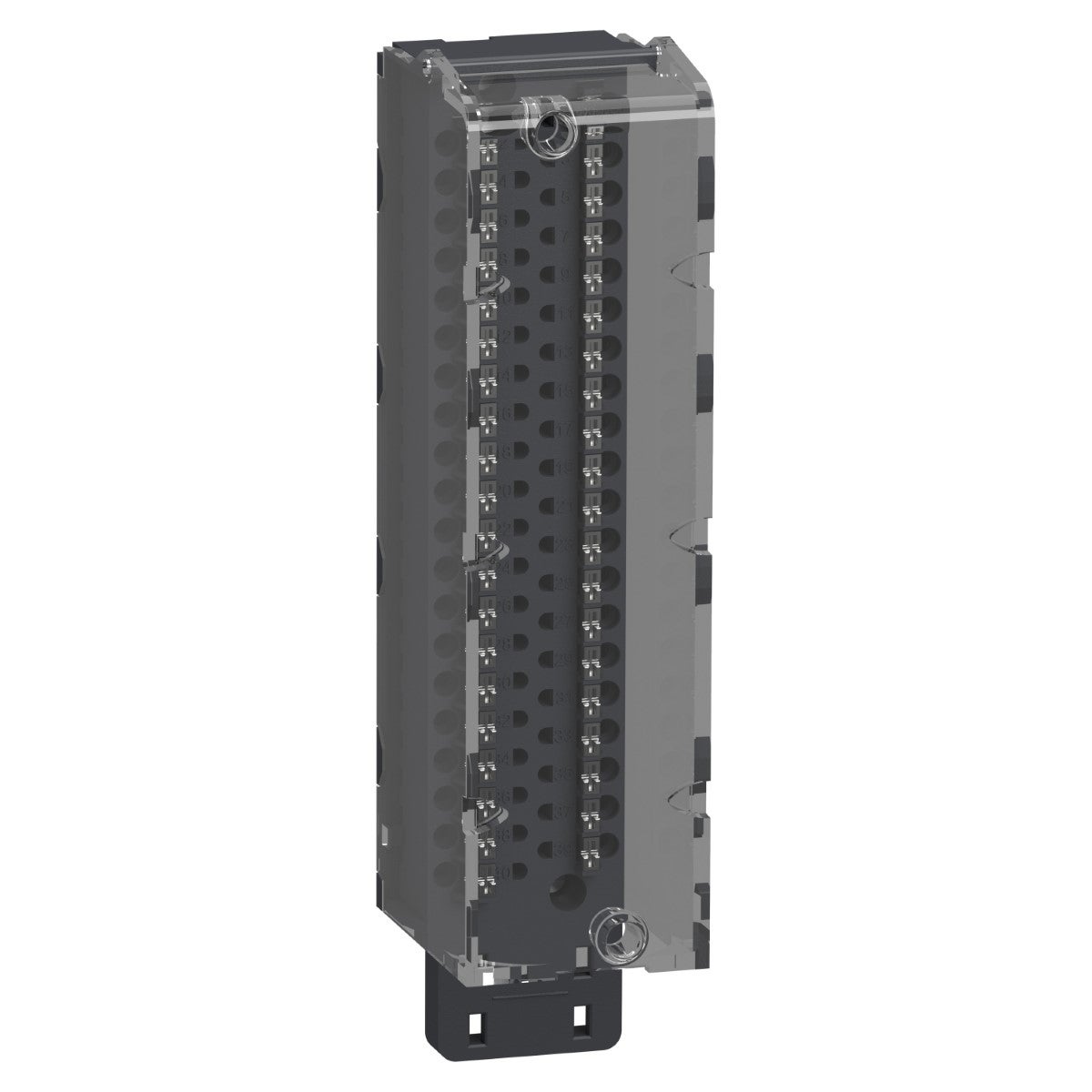 terminal block, Modicon X80, 40-pin removable spring