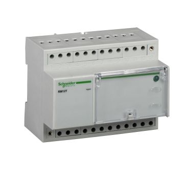 Connection multiplexer RM12T, VigiPacT RMH monitoring relay, 220/240VAC 50/60Hz, up to 12 sensors