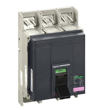 Switch disconnector, ComPact NS1000NA, fixed, front connected, manually operated, 1000A, 3P, complete device