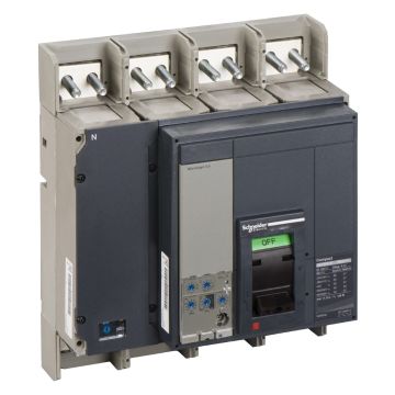 Circuit breaker, ComPact NS1600N, 50kA/415VAC, Micrologic 5.0 trip unit, 1600A, fixed, 4 poles 4d