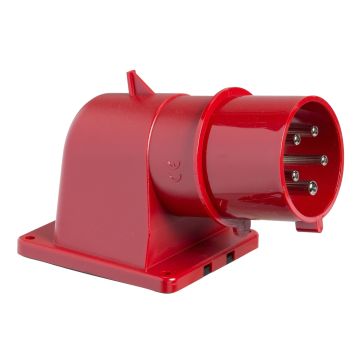 Plug panel, Mureva PK, 16A, 2P+E, 400V, IP44
