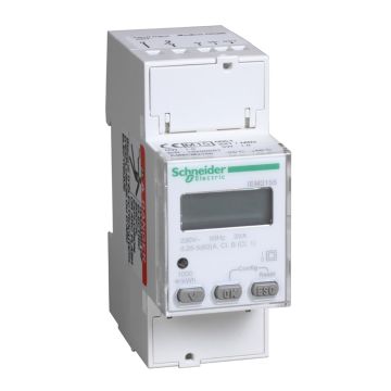 modular single phase power meter iEM2155 - 230V - 63A with communication Modbus - MID