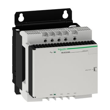 rectified and filtered power supply - 1 or 2-phase - 400 V AC - 24 V - 6 A