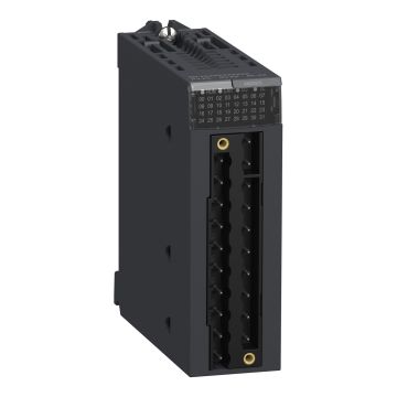 analog isolated high level output module, Modicon X80, 2 outputs, 0 to 20mA, 4 to 20mA, 10V positive or negative