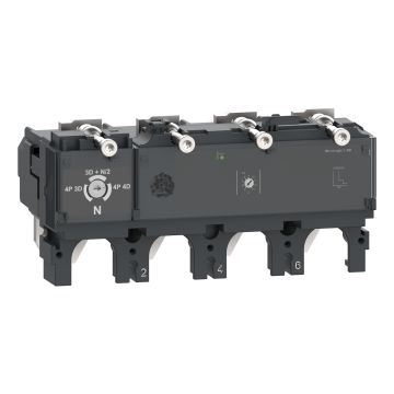 Trip unit MicroLogic 2.3, ComPacT NSX630, 4 poles, electronic basic protections, 630A rating