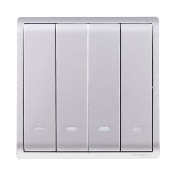 10AX 250V 4G 1W SW w Fluo Loc
