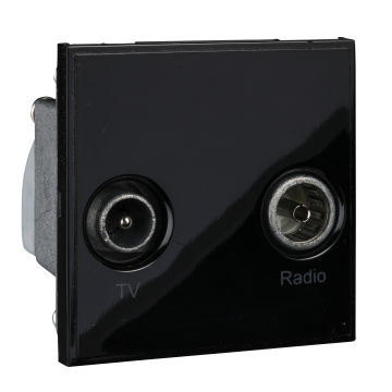 Ultimate euro module black TV/Radio (dip