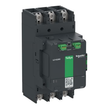High power contactor, TeSys Giga, 3 pole (3NO), AC-3 <lt/>=440V 400A, advanced version, 48ï¿½130V wide band AC/DC coil
