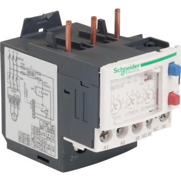 Electronic overcurrent relay, TeSys LR97D, 200 to 240VAC, 1.2 to 7A, 1C/O