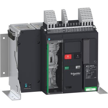 Circuit breaker frame, MasterPact MTZ1 06H1 fixed for MicroLogic X, 630A, 42kA/415VAC (Icu), 4P