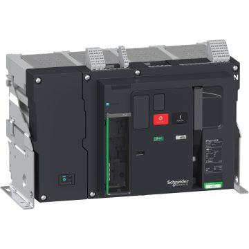 Circuit breaker frame, MasterPact MTZ2 20H2 fixed for MicroLogic X, 2000A, 100kA/415VAC (Icu), 4P right neutral