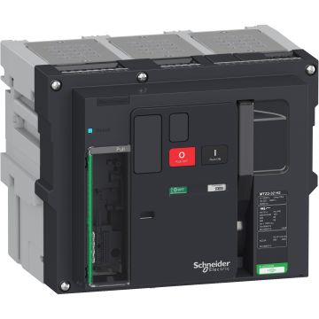 Circuit breaker frame, MasterPact MTZ2 32H2 drawout for MicroLogic X, 3200A, 100kA/415VAC (Icu), 3P