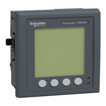 EasyLogic PM2220, Power & Energy meter, up to the 15th harmonic, LCD display, RS485, class 1