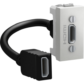 HDMI connector prewired