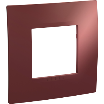 1 gang C Plate Plus Terracotta