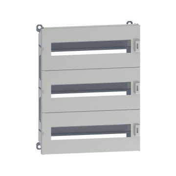 Modular chassis DLM type for PanelSeT WM enclosure, 48 modules, H500xW400mm.