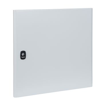 Plain door for PanelSeT S3D H400xW600 RAL 7035, with lock