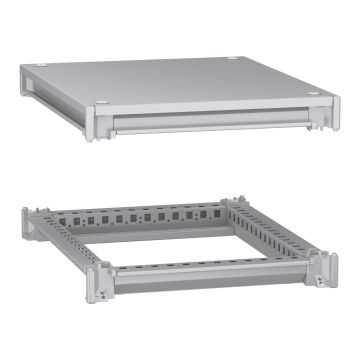 Bottom and top frame, PanelSeT SFN, for electrical enclosure W400 D500mm, roof included