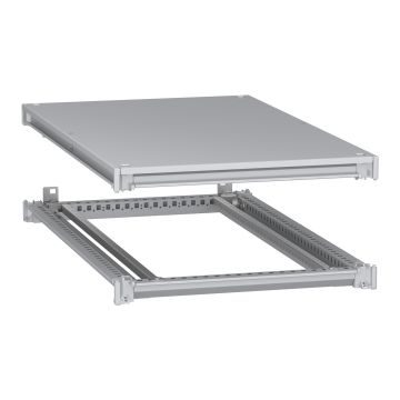 Bottom and top frame, PanelSeT SFN, for electrical enclosure W600 D1000mm, roof included