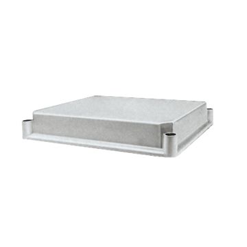 Opaque polycarbonate cover 27x54x4.5cm