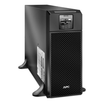 APC Smart-UPS On-Line, 6kVA/6kW, Tower, 230V, 6x C13+4x C19 IEC outlets, Network Card+SmartSlot, Extended runtime, W/O rail kit