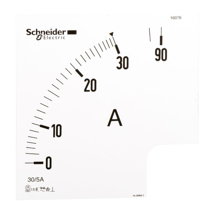 ammeter dial Power Logic - 3 In - ratio 30/5A main product photo