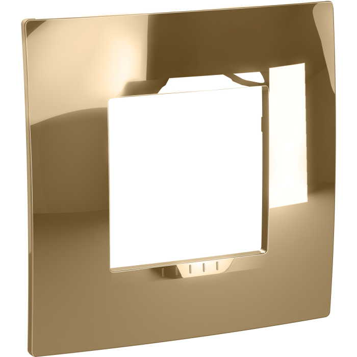 1 gang C Plate Plus gold main product photo