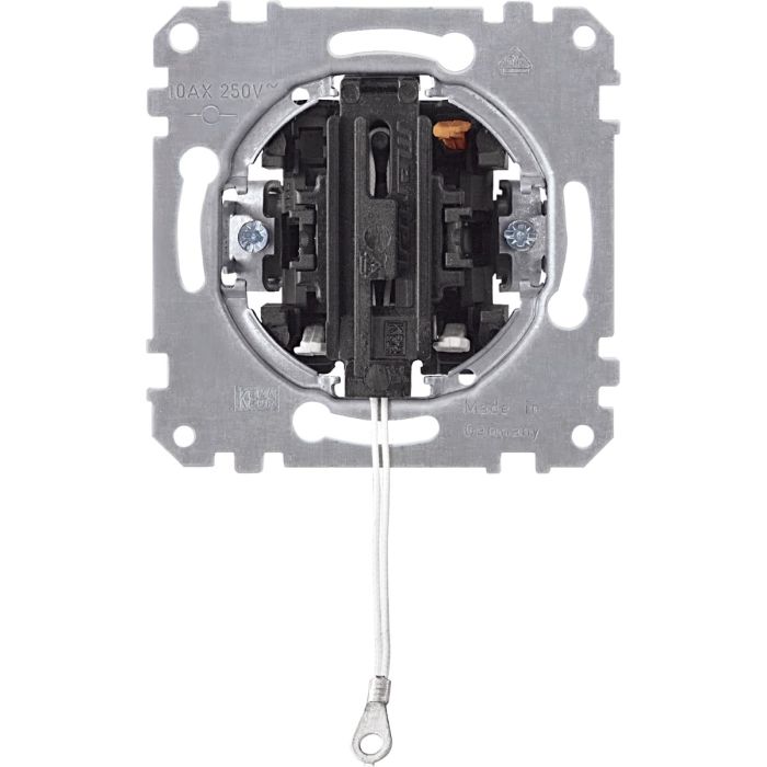 Switch, Merten inserts, mechanism, 2-way, 10AX, IP20, main product photo