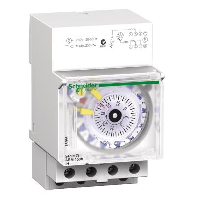 Acti9 - IH - mechanical time switch - 24 hours + 7 days - 150 h memory