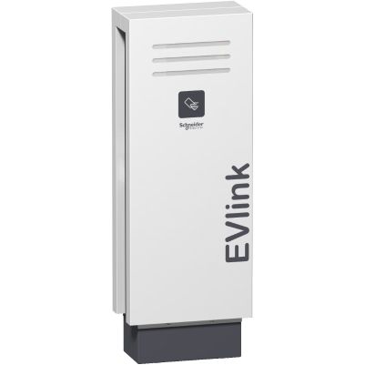 EVlink PARKING Floor Standing 22KW 1xT2 with Shutter RFID EV CHARGING STATION
