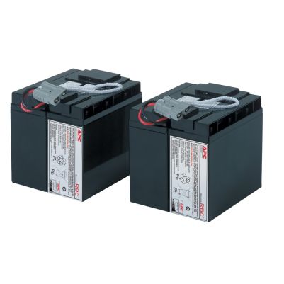 APC Replacement Battery Cartridge, VRLA battery, 17Ah, 12VDC, 2-year warranty