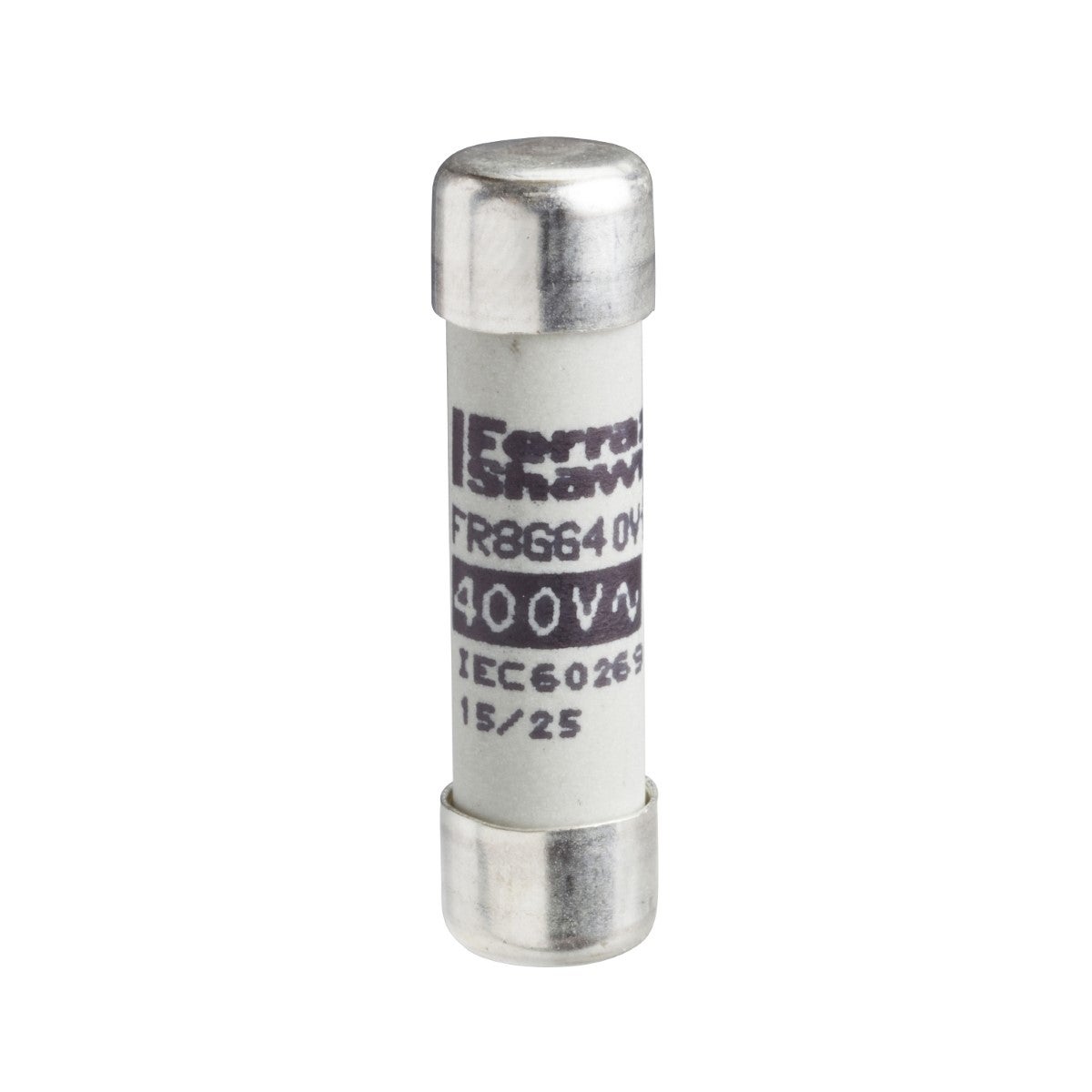 NFC cartridge fuses, TeSys GS, cylindrical 10mm x 38mm, fuse type gG, 500VAC, 10A, without striker