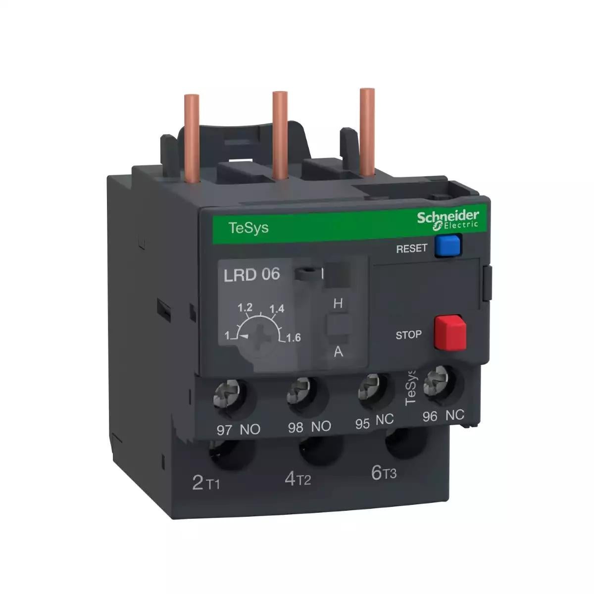 Thermal overload relays - 1...1.6 A - class 10A 