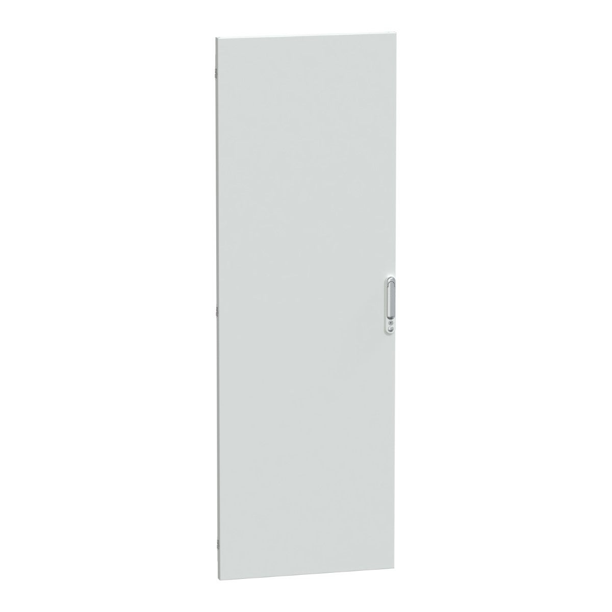Door, PrismaSeT P, reinforced plain door, W650, IP30, IK10, white, RAL 9003