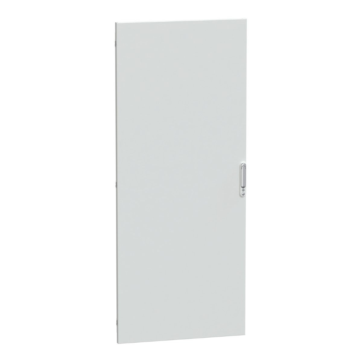 Door, PrismaSeT P, reinforced plain door, W800, IP30, IK10, white, RAL 9003