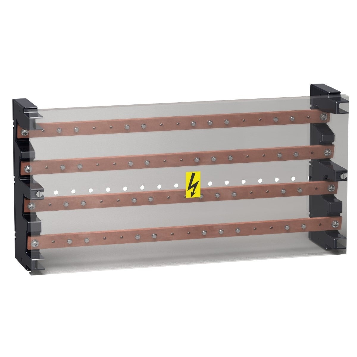 Multi-stage distribution block, LINERGY BS, 4P Multistage Busbar 400A 52holes