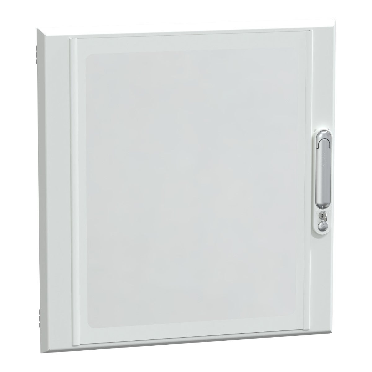 Door, PrismaSeT G, transparent type for enclosure, 12M, W600, IP30, white, RAL 9003