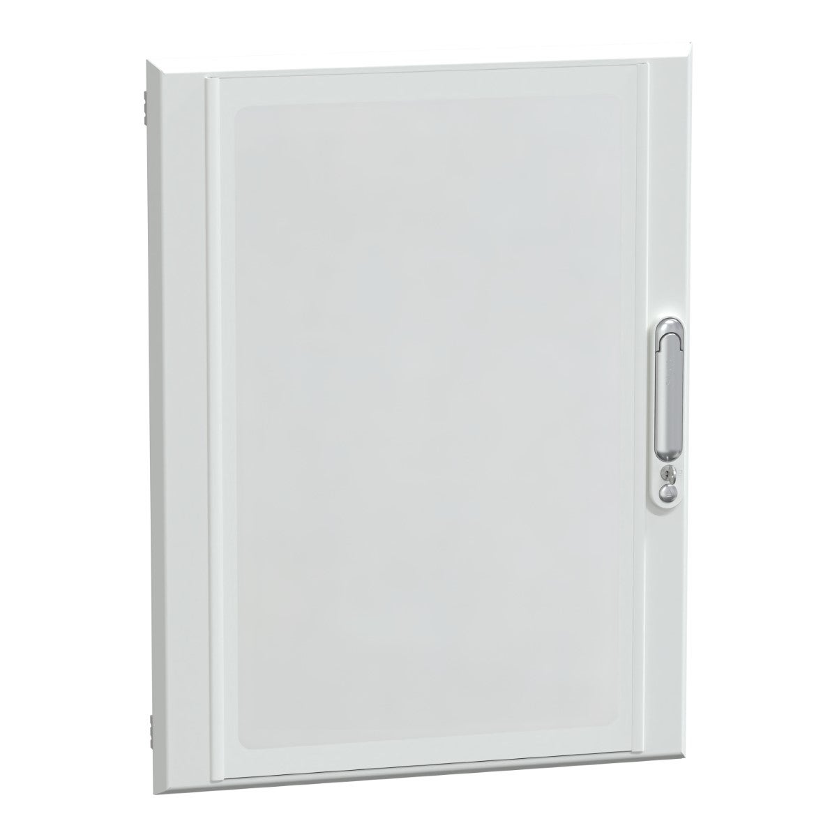 Door, PrismaSeT G, transparent type for enclosure, 15M, W600, IP30, white, RAL 9003
