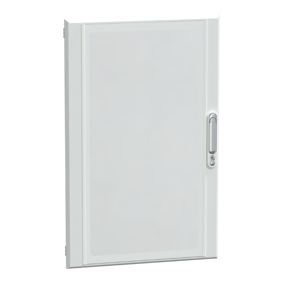 Door, PrismaSeT G, transparent type for enclosure, 18M, W600, IP30, white, RAL 9003