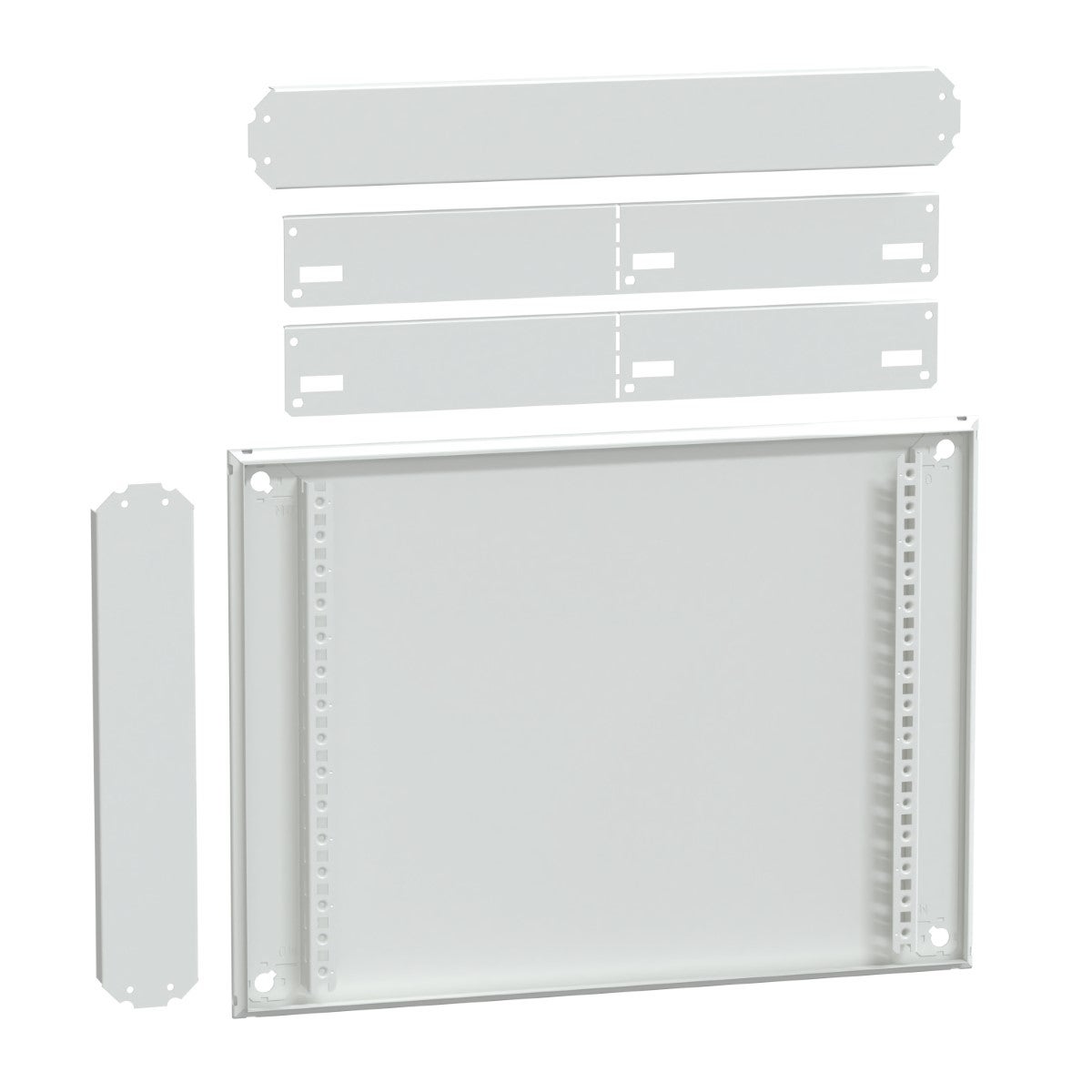 Rear panel, PrismaSeT G, for extension enclosure, 7M, W600mm, H450mm, IP55