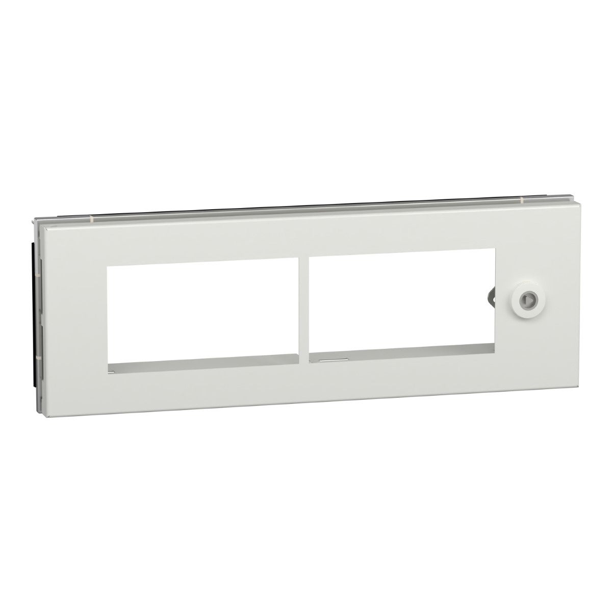 Partial door, PrismaSeT G, plain type for enclosure, 4M, cut-out, IP55, white, RAL 9003