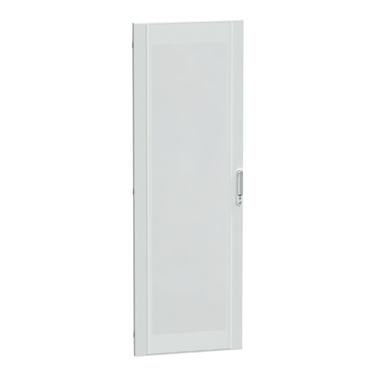 Door, PrismaSeT P, Floor-standing, transparent, reversible opening, 36M, W650, 3 locks, IP55, white, RAL 9003