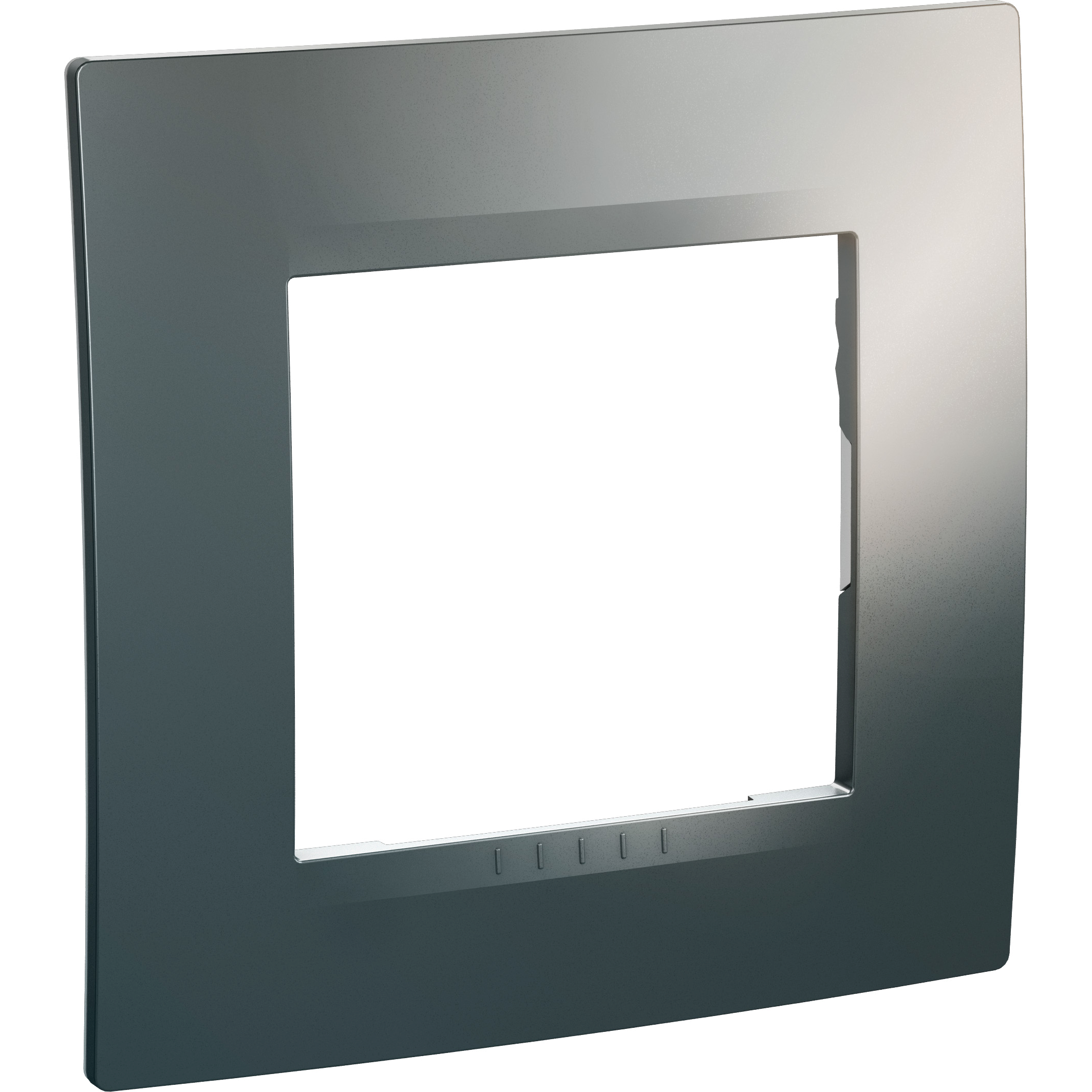 1 gang A2 Plate Plus Light Grey