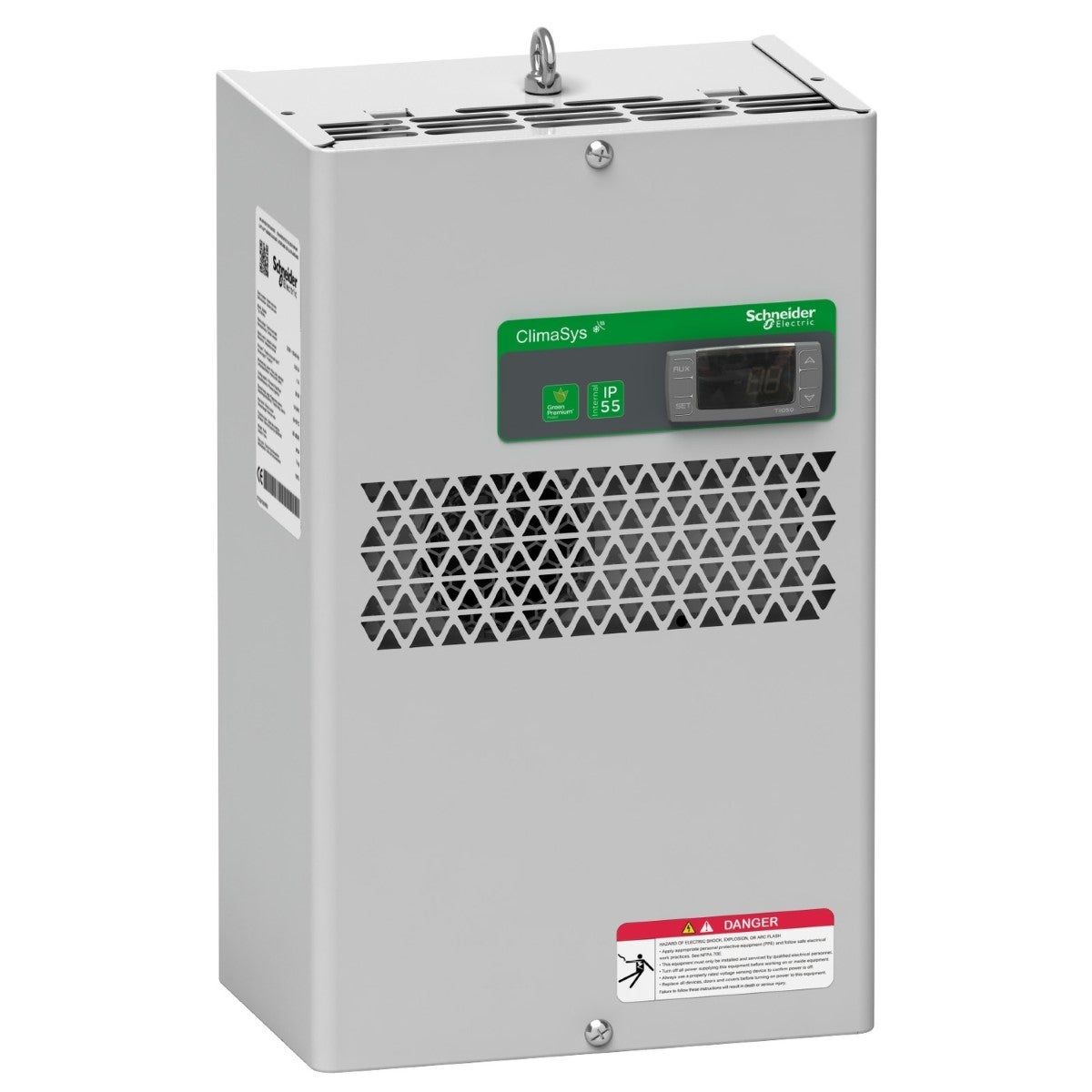 ClimaSys standard cooling unit side of enclosure - 380W at 230 V