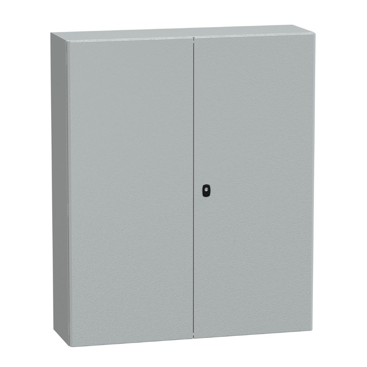 Wall mounted steel enclosure, Spacial S3D, double plain door, without mounting plate, 1200x1000x300mm, IP55, IK10